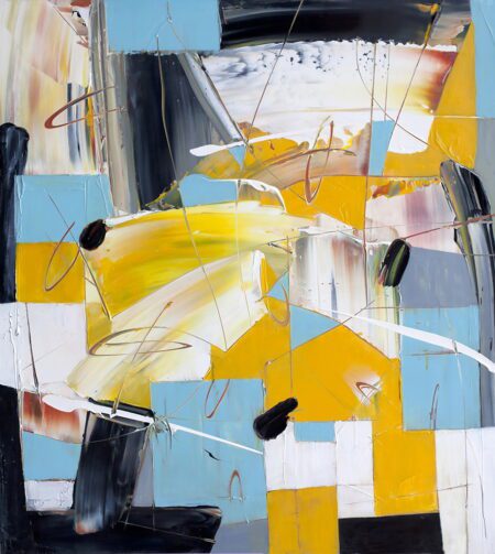 Abstract Movement in Yellow
