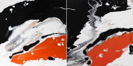 Luminious Series - Splash of Orange, Diptch