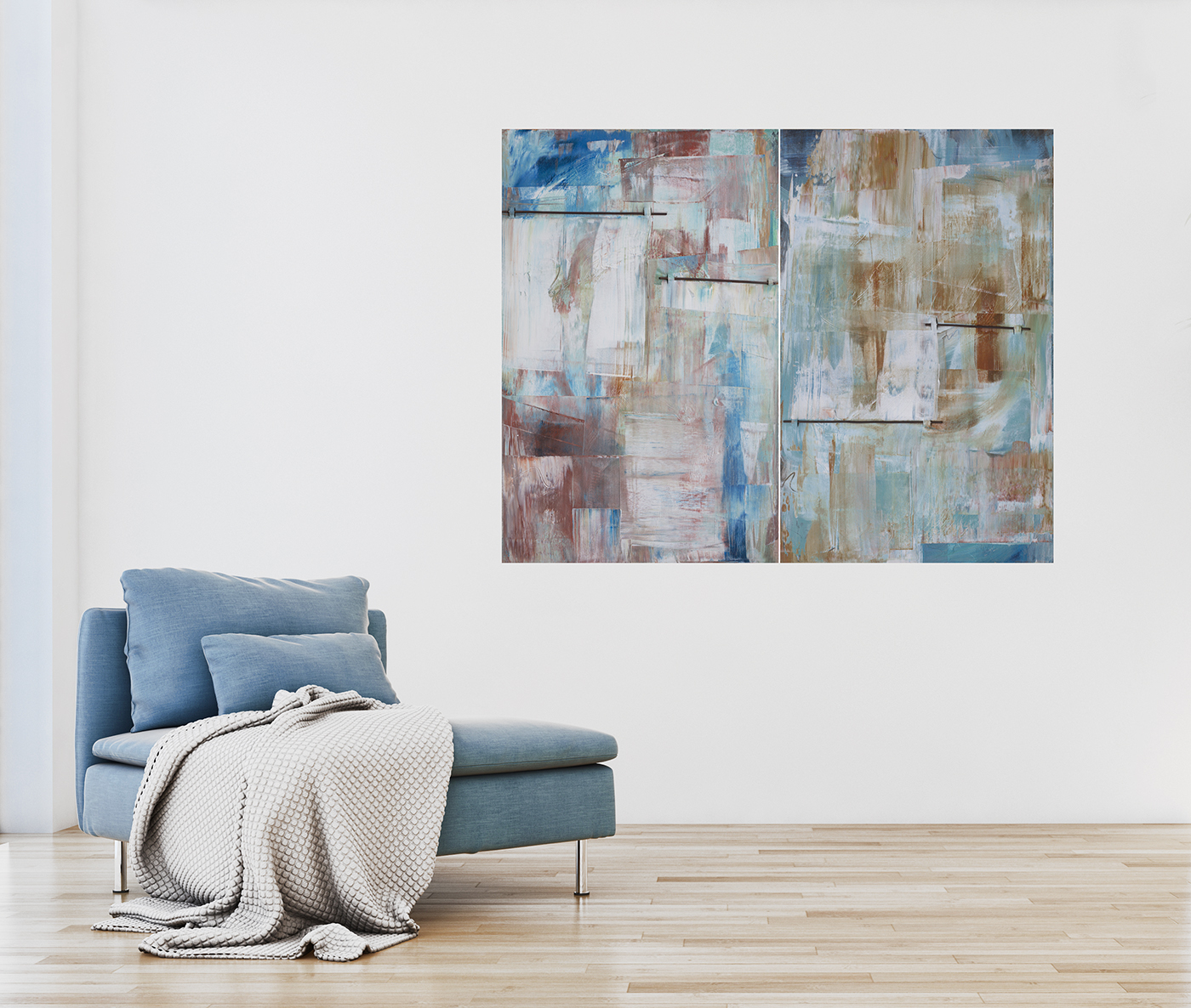 In Situ Secret Stories, Diptych