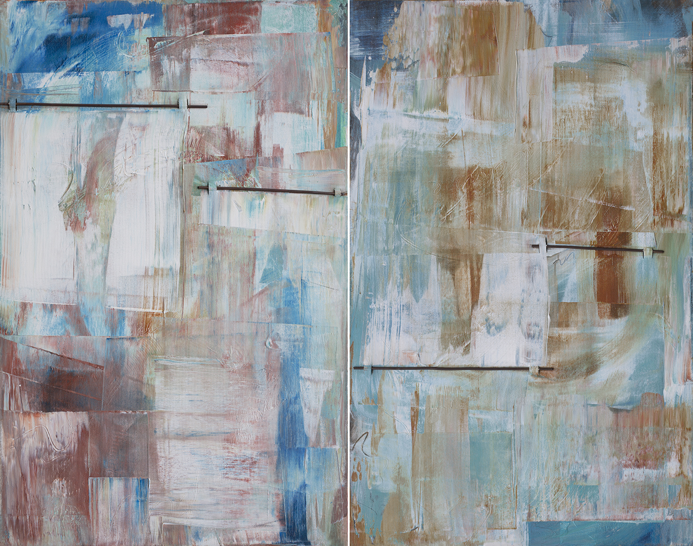 Secret Stories Diptych