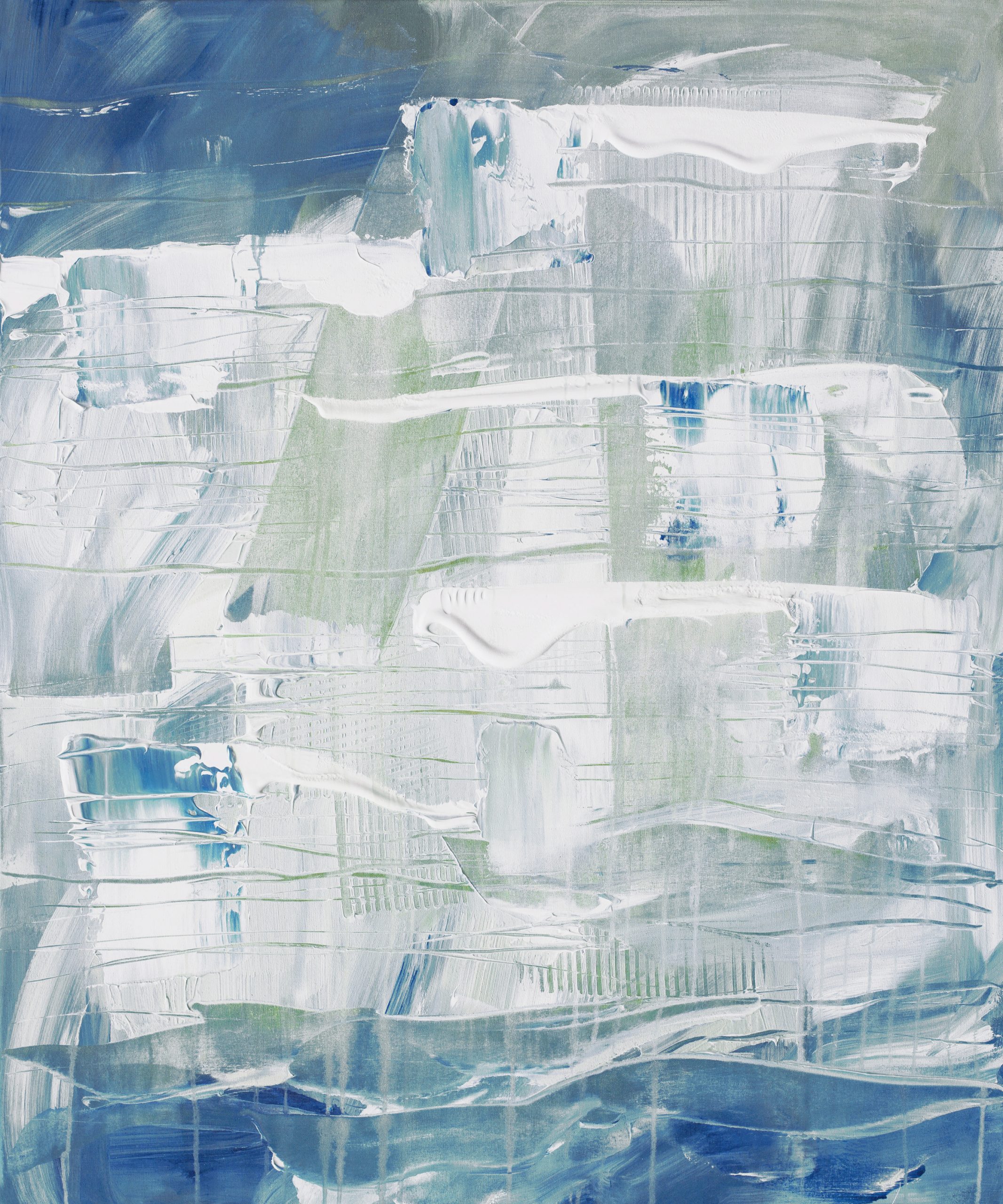 White Frost Blue Skies