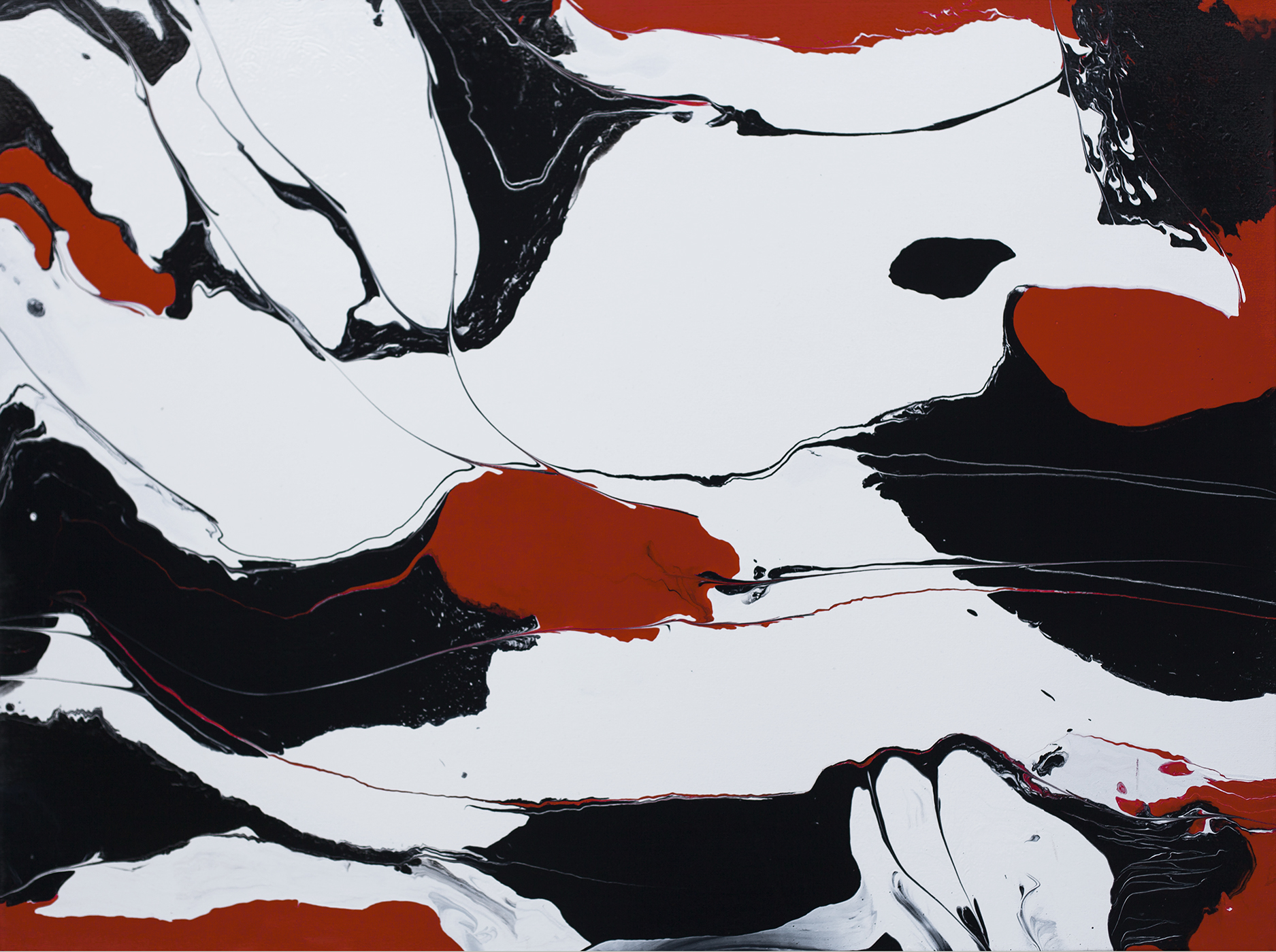 Red Black on White 2, Luminious Series