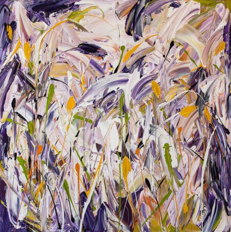 Lavender Abstract Garden