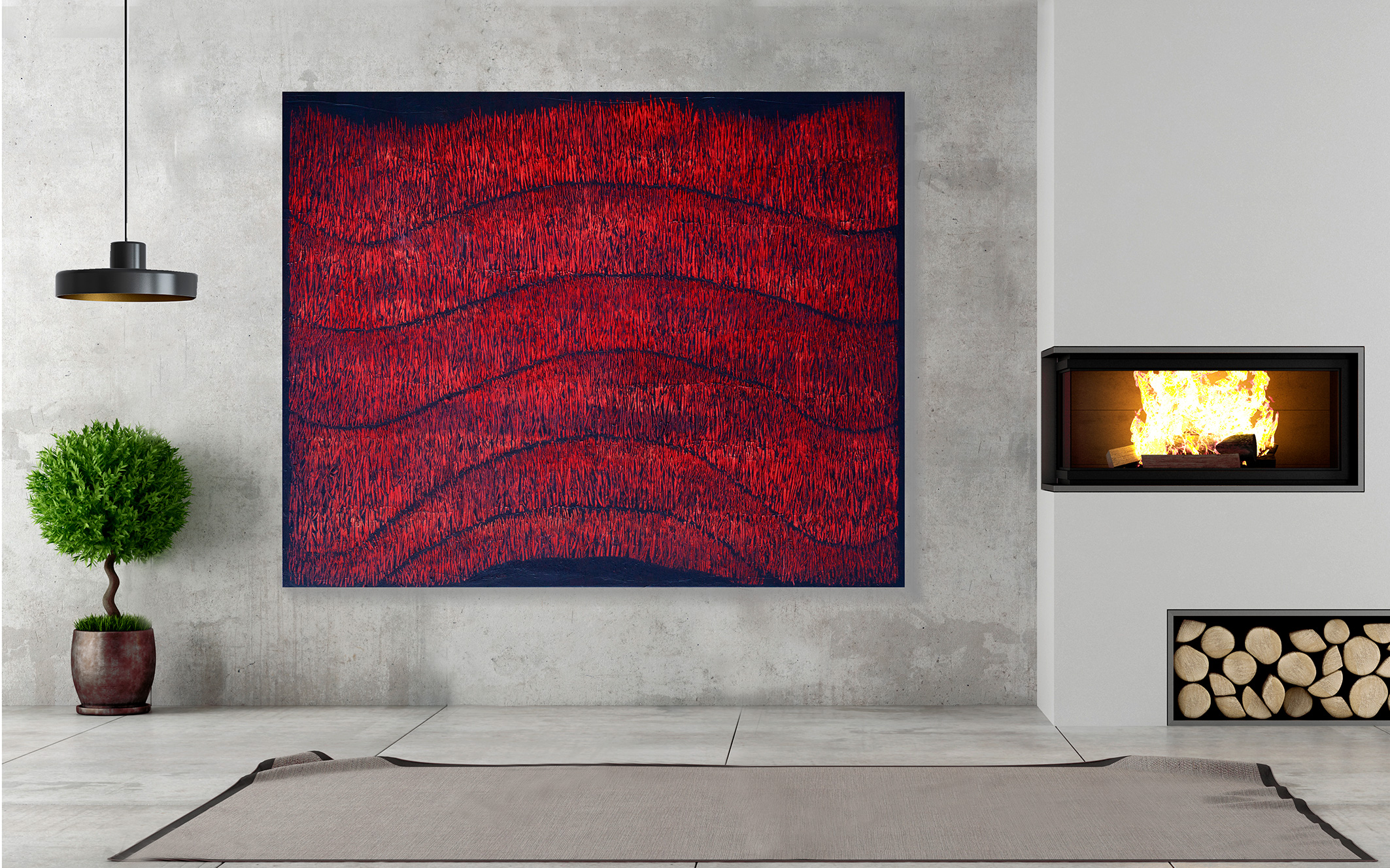 abstract-red-no-28-insitu