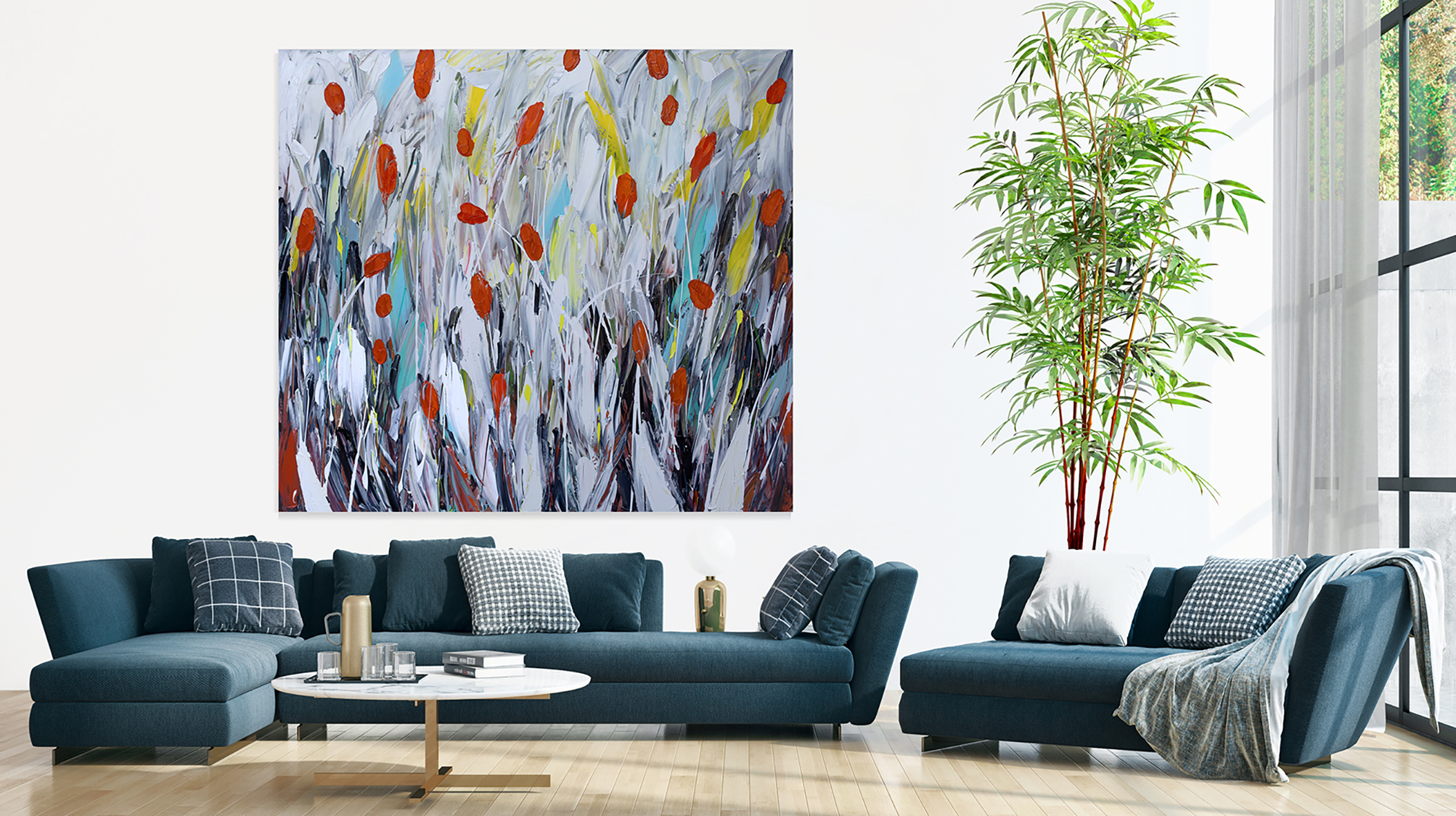 Wild Red Tulips - Image 2